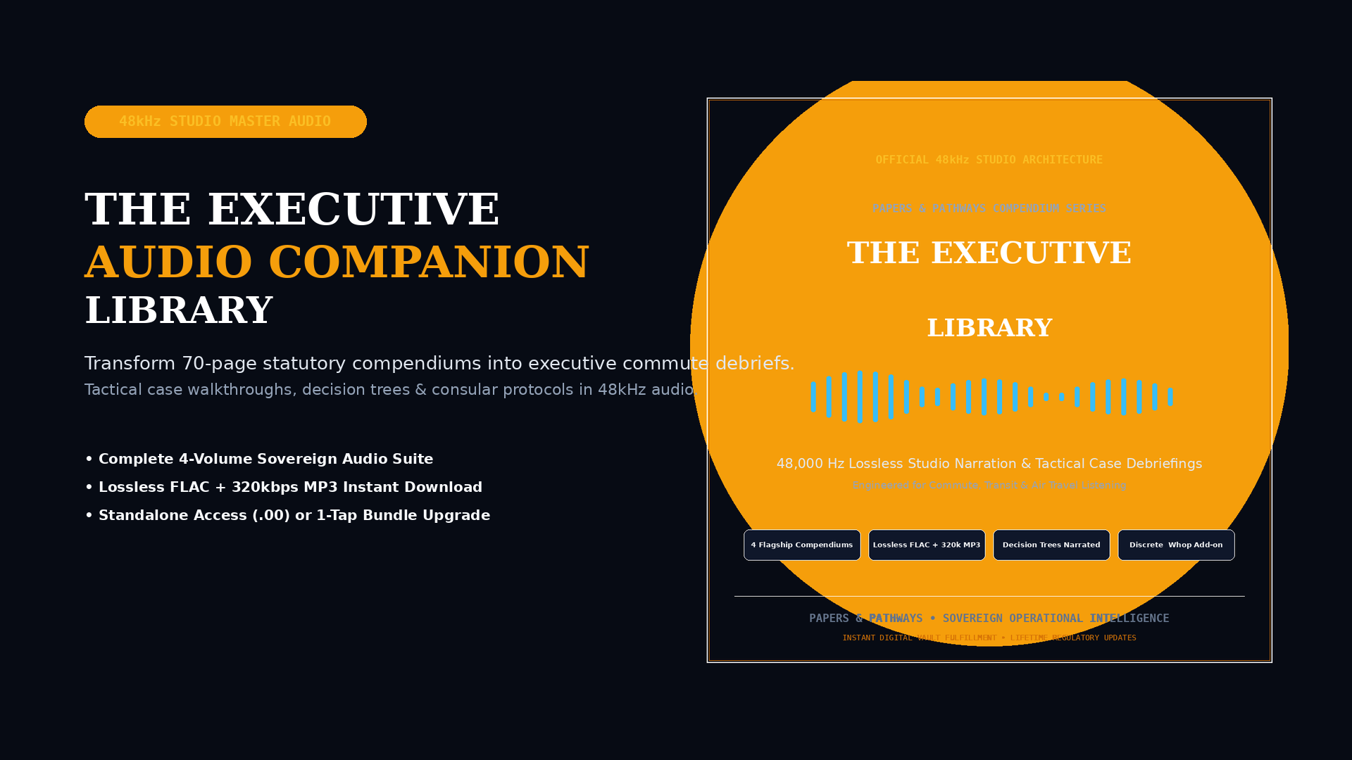 The Executive Audio Companion Library Banner